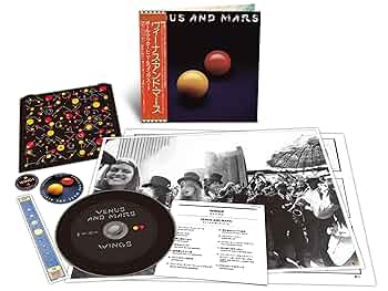 洋楽 LP VENUS AND MARS EPS-80236 LLD541 Amazon.com: Venus And Mars (50th Anniversary)[180g Half